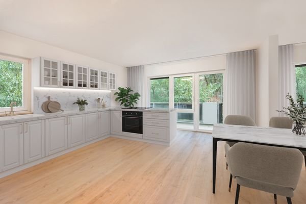 Visualisierung_Küche_Wohnzimmer