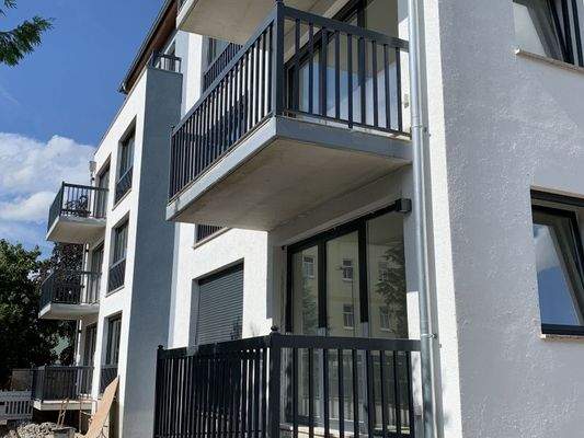 Ansicht Balkone
