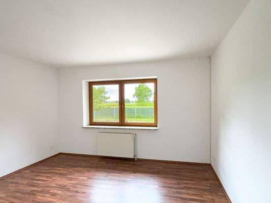 Gästezimmer mit Blick ins Grüne