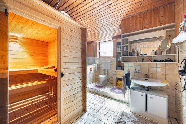 Waschraum/Sauna