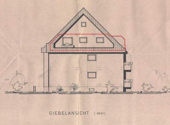 Giebelansicht Westen