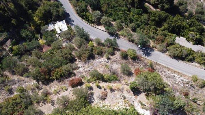 Kreta, Aspro: Grundstück in der Nähe von Almyrida Beach zu verkaufen