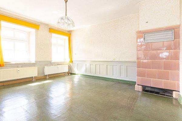 Wohnzimmer ( Vorderhaus) Dreiseitenhof