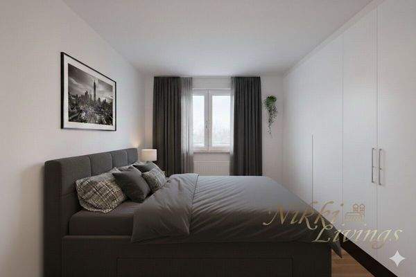 Schlafzimmer visualisiert