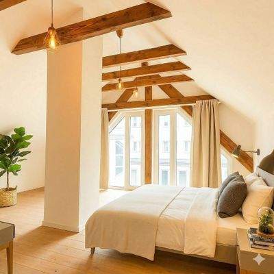 Schlafzimmer ( Staged ) 