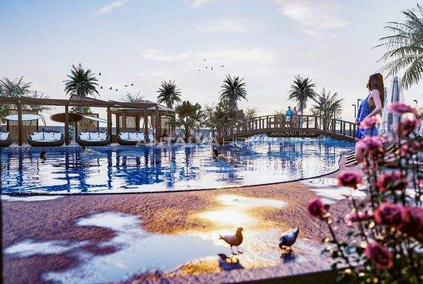 Mountain-View Flats in a Hotel-Concept Project in Kargıcak Alanya