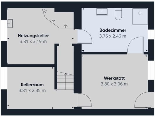 Grundriss Kellergeschoss