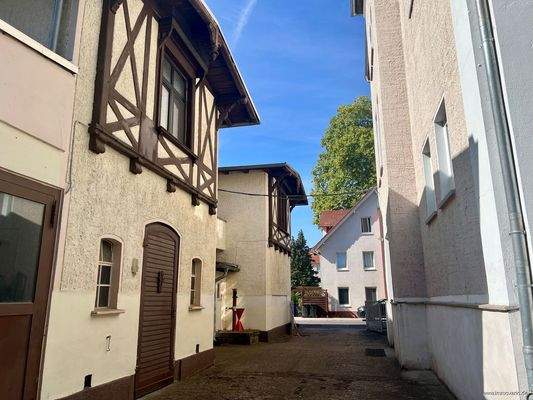 Blickrichtung Ausfahrt