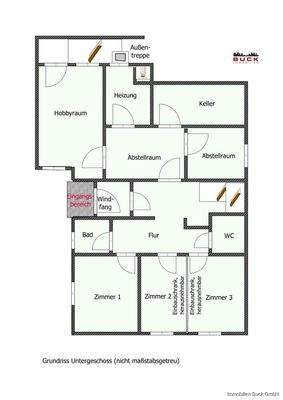 Grundriss Untergeschoss