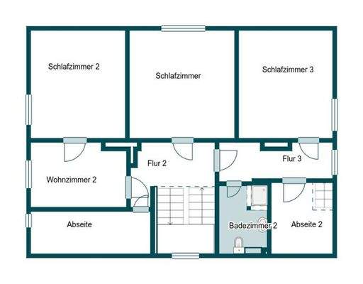 Grundriss Skizze 1.OG