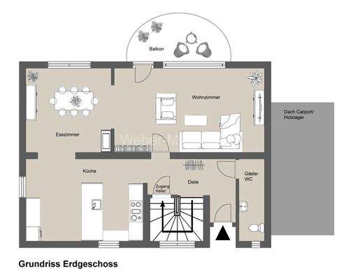 3463 Grundriss Erdgeschoss