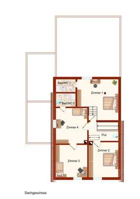 Grundriss Obergeschoss