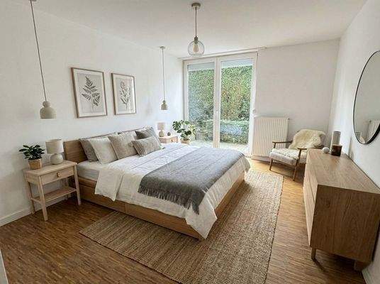 Schlafzimmer - virtueller Einrichtungsvorschlag