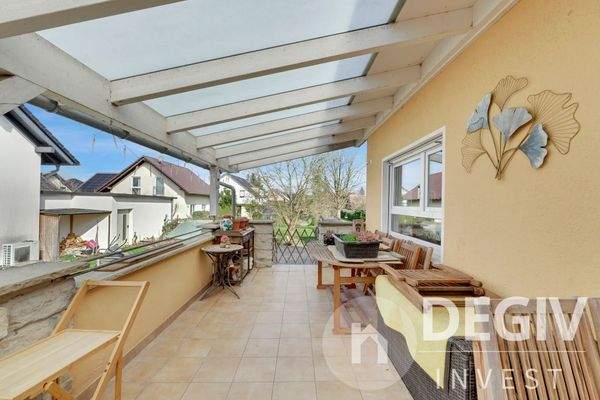 Terrasse mit Blick i