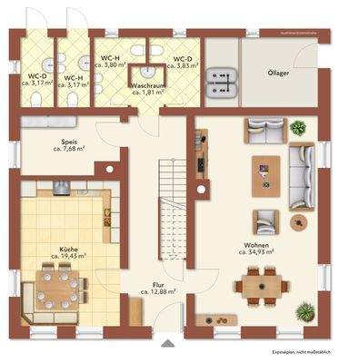 Grundriss Erdgeschoss