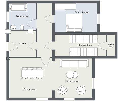 Dachgeschoss Bahnhofstr. 88