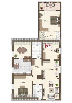 Grundriss Dachgeschoss