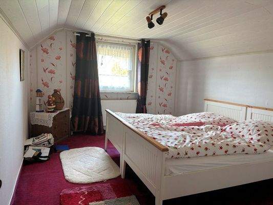 Schlafzimmer im Dachgeschoss