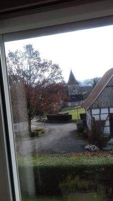 ausblick au dem wohnzimmer