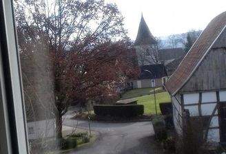 ausblick au dem wohnzimmer