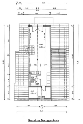 Grundriss Dachgeschoss