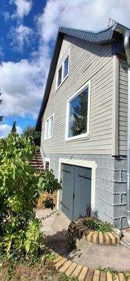 großes Pflanzenfenster