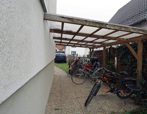 Abstellfäche für Fahrräder