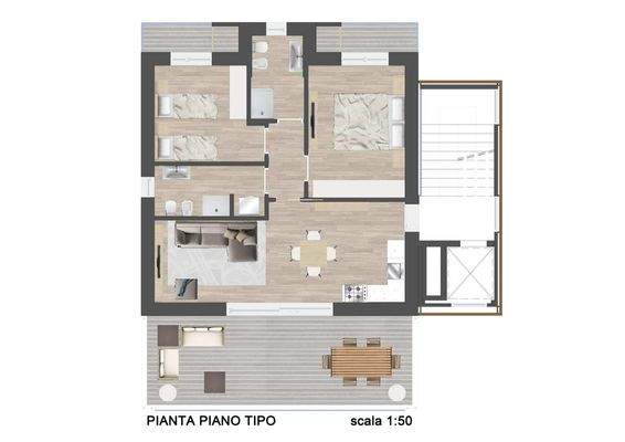 Kairos Palace – luxuriöses Apartment in Lignano Sabbiadoro