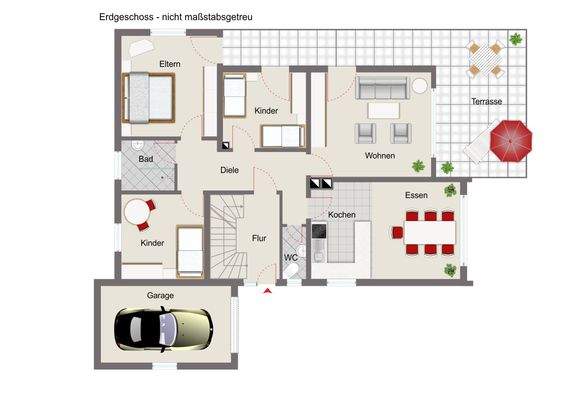 Grundriss Erdgeschoss