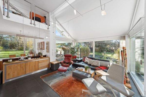 Wohnbereich mit Blickrichtung zum Essbereich hin