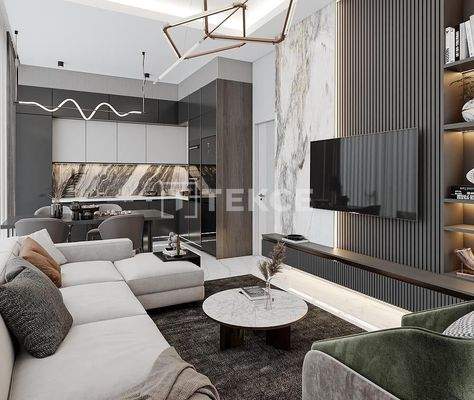 Flats Close to the Main Street and Malls in Kepez Antalya