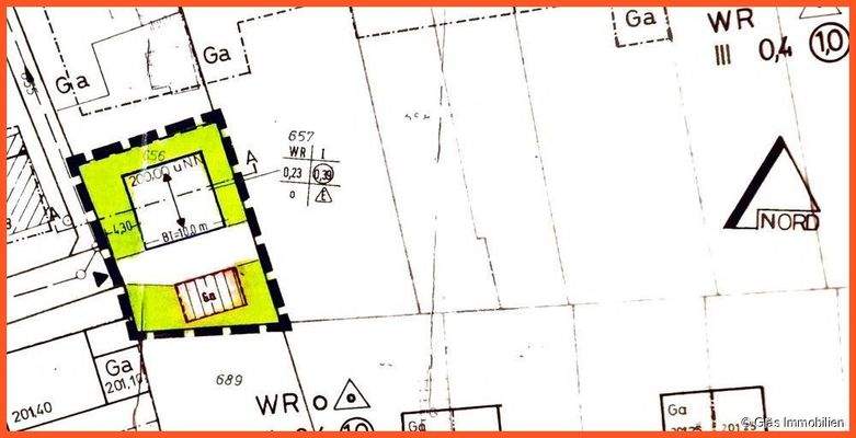 Auszug Bebauungsplan