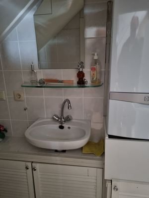 Waschbecken Dachgeschoß