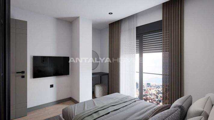 Flats for Sale in Antalya Near the Municipality Building