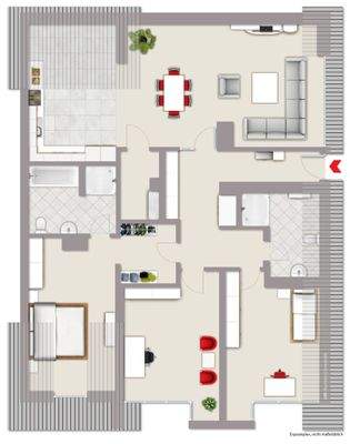 Grundriss Dachgeschoss