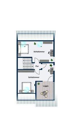 Grundriss Dachgeschoss