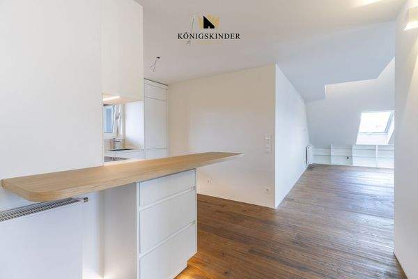 Flur zur offenen Küche