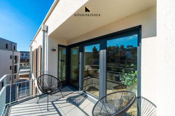 Balkon Musterwohnung