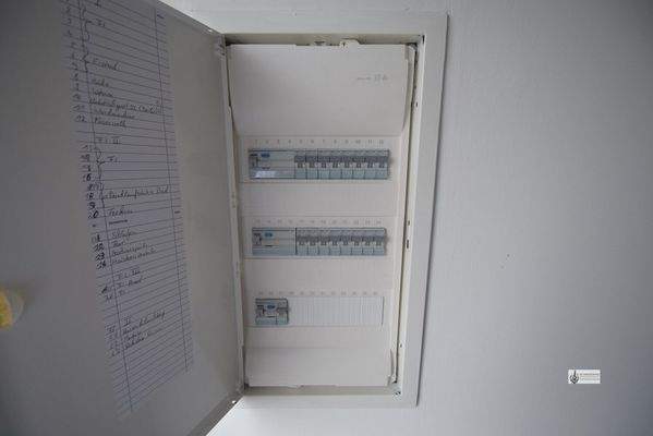 Neue Sicherungsanlage mit Fi Schalter