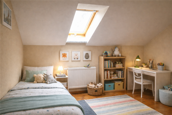 Kinderzimmer 4 DG - virtually staged