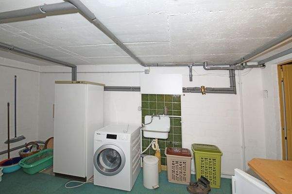 Heizungsraum mit Waschküche