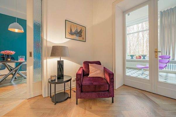 Blickachse WohnbereichWintergarten