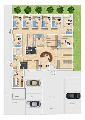 Grundrissaufteilung EG vor dem Hochwasser