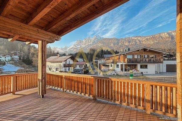 Kaiser View Terrasse Alpine Luxury Experience- Your Exclusive Chalet in the Heart of Kitzbühel District 