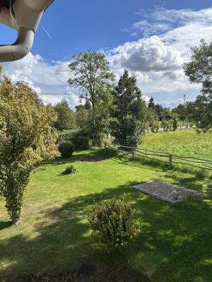 Grunstück Ansicht vom Balkon