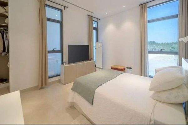 Schlafzimmer mit Ausblick