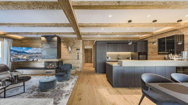 KITZIMMO-Luxuswohnung mit Pool in Toplage kaufen - Immobilie Jochberg.