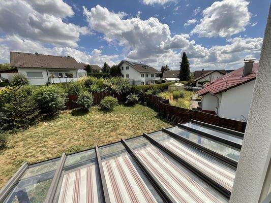 Blick vom Kinderzimmer