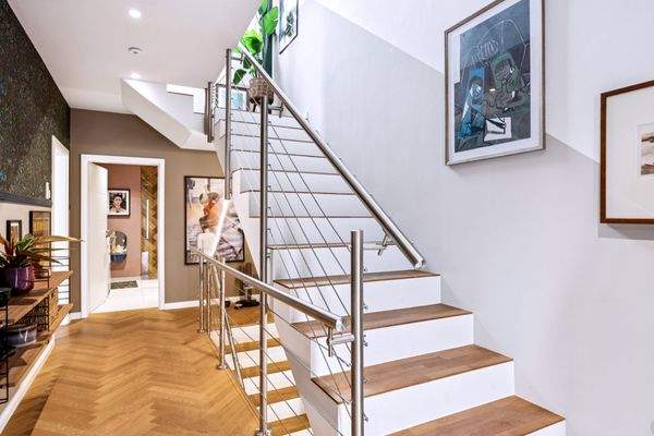 Diele im Mittelgeschoss