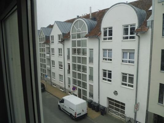 Blick aus dem Schlafzimmer